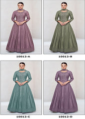 Heavy Vichitra Silk with Embroidery 3mm Sequence work Sleeves