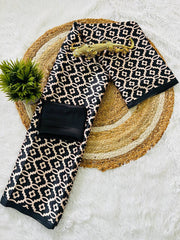 Original Japan Silk (Semi Gajji) Saree