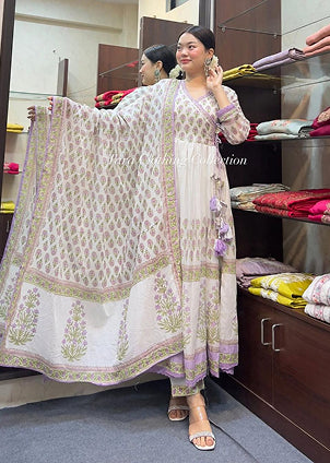 Elegant Pink Kurti Set