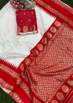Breathable Organic Banarasi Saree
