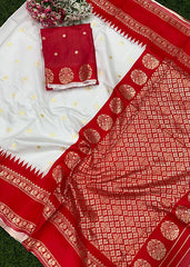 Breathable Organic Banarasi Saree