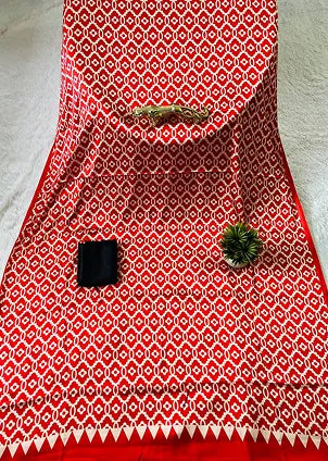 Original Japan Silk (Semi Gajji) Saree